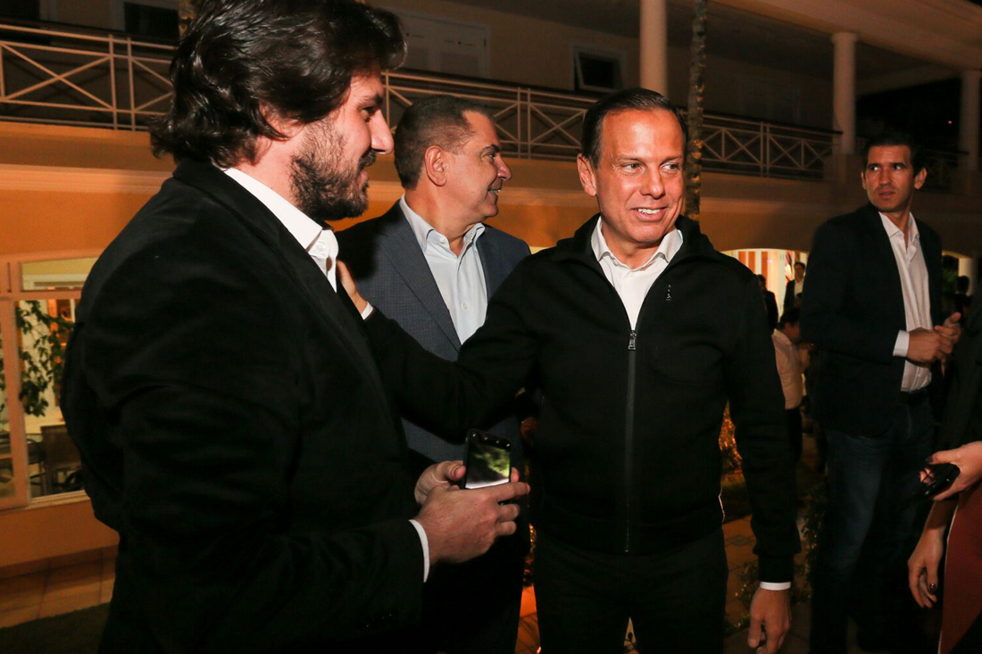 Vinicius Vincoletto e João Dória Jr.